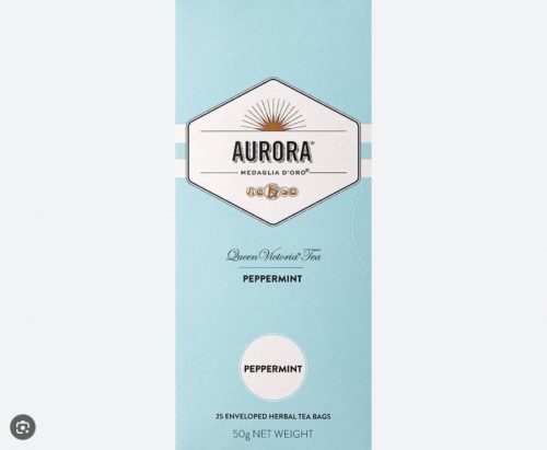Aurora Peppermint Envelope Tea Bag