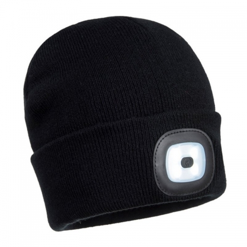 Rechargable Twin LED Beanie
