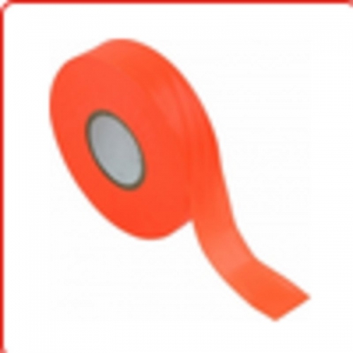 Flagging Tape - Fluoro Orange 25mm x 100m