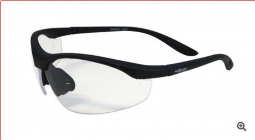 Bifocal Spec 2.5 Magnification Clear Glasses