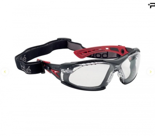 Bolle Rush + Seal Clear safety glasses