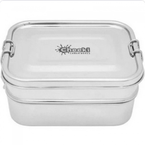 Cheeki 1.2L Stainless Steel Lunch Box - Double Stack