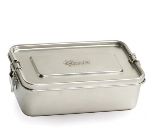 Cheeki 1.2L Stainless Steel Lunch Box - Hungry Max