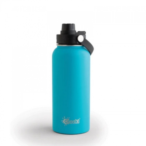 Cheeki 1L Insulated Adventure Bottle - Aqua
