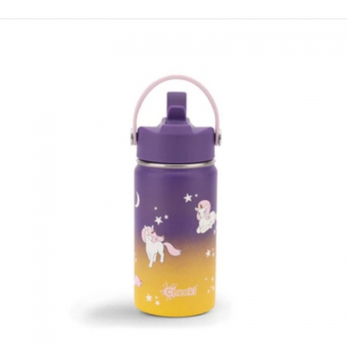 Cheeki 400ml Insulated Adventure Kids Bottle - Unicorn