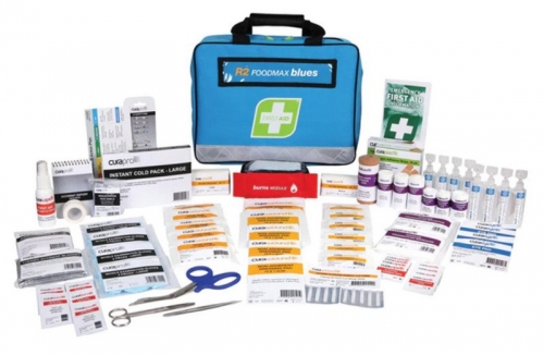 First Aid Kit - R2 - Foodmax Blue Kit - Soft Pack