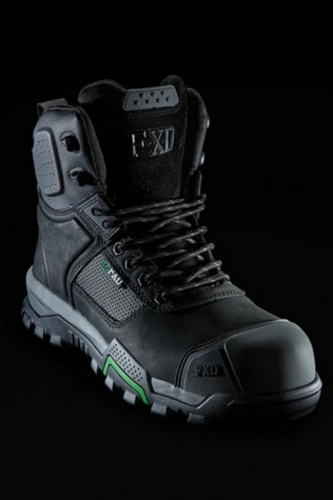 FXD Men's WB-1 High Cut Work Boots - Black