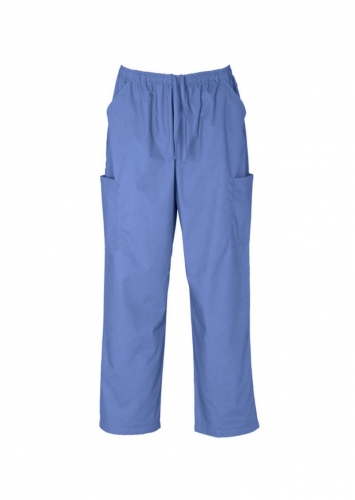 Fashion Biz Unisex Classic Pant Scrubs - Mid Blue