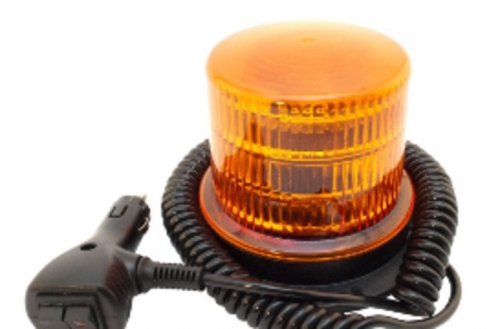 LED Beacon Amber 9-32V Magnetic Base