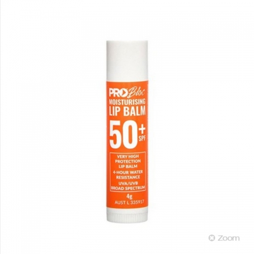 PRO-BLOC 50+ Sunscreen Lip Balm 4gm Stick