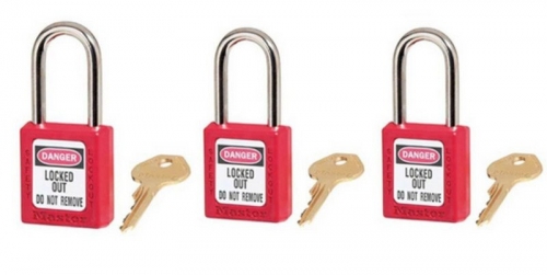 S/Lock 410 KA3 Red (3 locks Equals 1 Set)