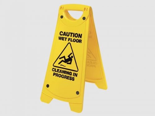 Oates Nonslip 'A' Frame Caution Sign