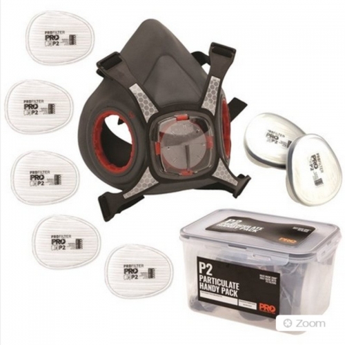 P2 Respirator & Filter replacements Handy Pack