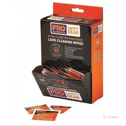 Lens Cleaning Wipes. Alcohol Free