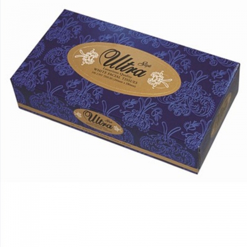 Ultra Style 2 Ply White Facial Tissue