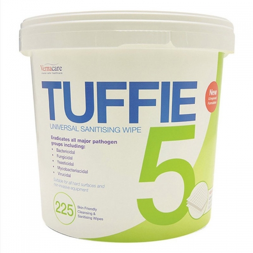 Tuffie 5 Universal Wipes - Antibacterial Wipes